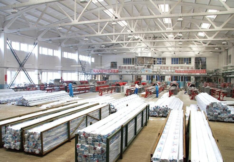 塑鋼型材生產車間