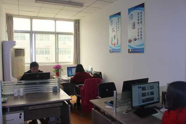 業(yè)務團隊一角